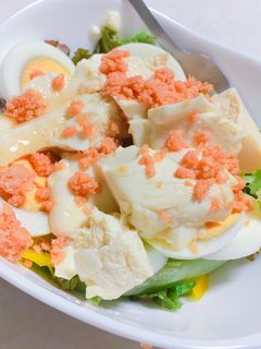 さっぱり和風な豆腐サラダ-レシピのメイン写真