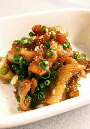 鶏皮の甘辛-レシピのメイン写真