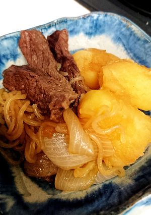簡単ホクホク 甘辛肉じゃが！-レシピのメイン写真