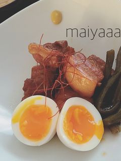 *圧力鍋なし!フライパンでとろとろ角煮*-レシピのメイン写真