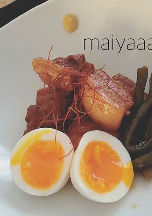 ＊圧力鍋なし！フライパンでとろとろ角煮＊-レシピのメイン写真