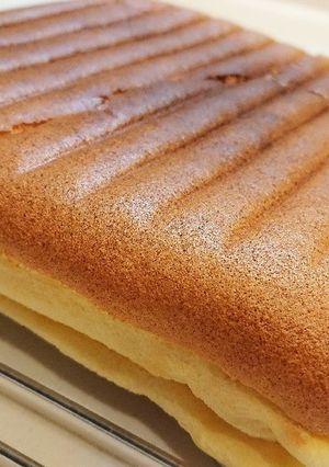 簡単なのにシフォン風☆*スポンジケーキ-レシピのメイン写真