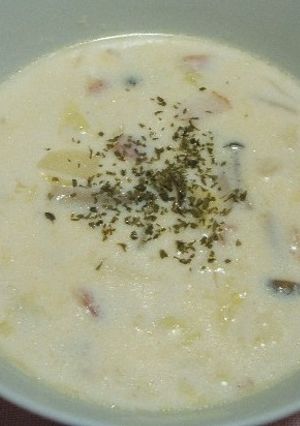 具だくさん♪クラムチャウダー風スープ-レシピのメイン写真