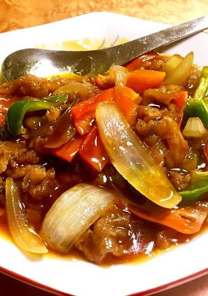 酢豚 揚げない豚肉 レンチン野菜-レシピのメイン写真