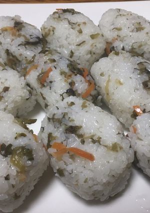 丸山食品しらたか漬おにぎり-レシピのメイン写真