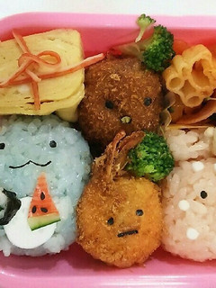 すみっコぐらし弁当②-レシピのメイン写真