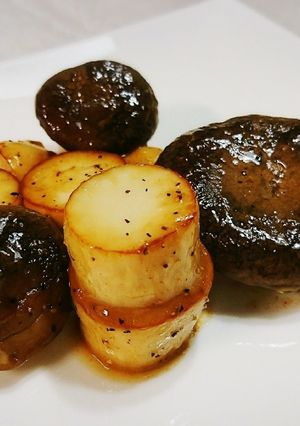 簡単☆エリンギの焦がしバター醤油焼き-レシピのメイン写真