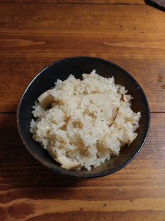 松茸のお吸い物で松茸ご飯-レシピのメイン写真