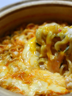 たまごとチーズの辛ラーメン-レシピのメイン写真