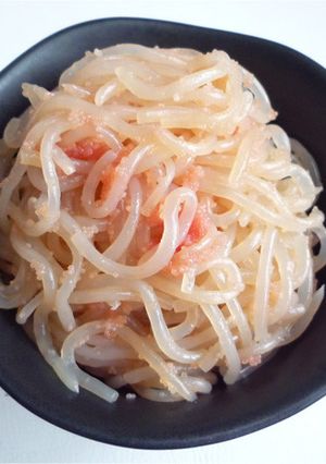しらたき明太-レシピのメイン写真