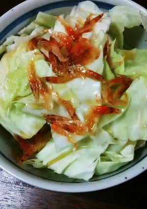 レンチンで超簡単♪ホット塩だれキャベツ☆-レシピのメイン写真