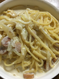 クリーム煮込みスパゲティ-レシピのメイン写真