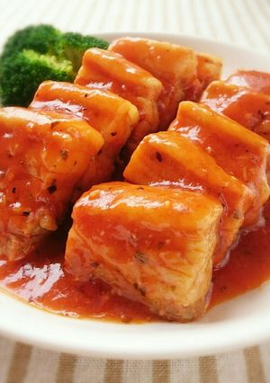 お肉やわらか♡豚肉のトマト煮-レシピのメイン写真