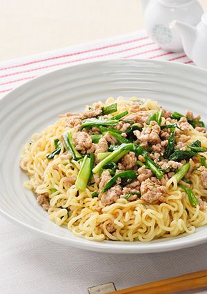 手抜き焼きラーメン餃子-レシピのメイン写真