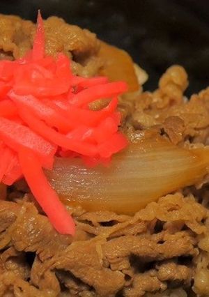 簡単！まるで吉野家の味！の牛丼-レシピのメイン写真