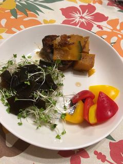 超簡単!かぼちゃと鯖味噌缶の煮物-レシピのメイン写真