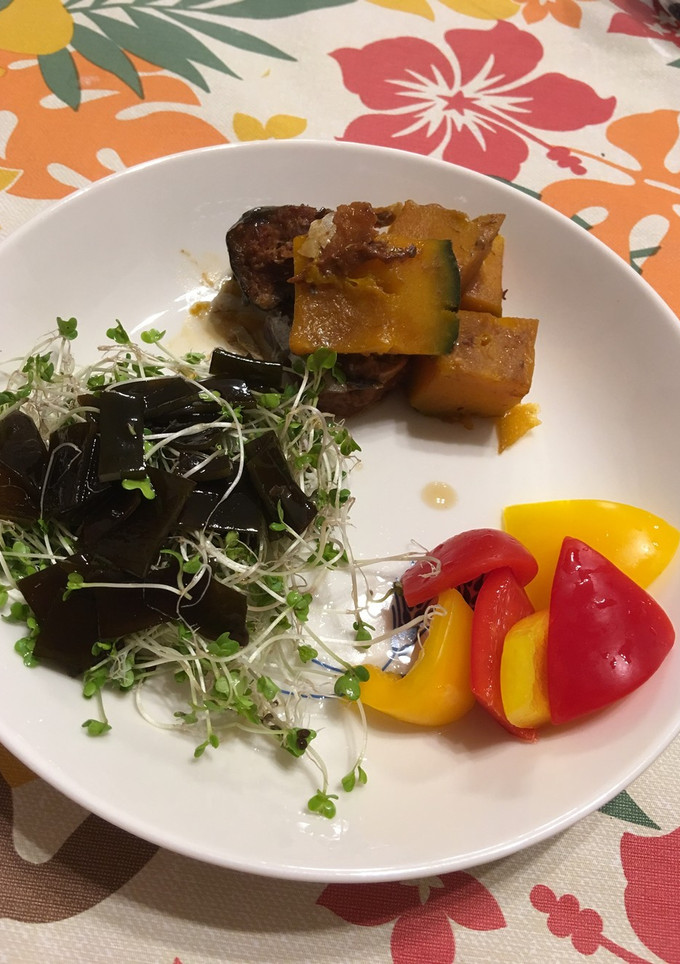 超簡単！かぼちゃと鯖味噌缶の煮物-レシピのメイン写真