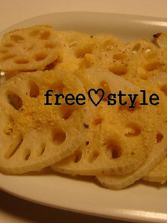 簡単☆れんこん粉チーズ焼き-レシピのメイン写真