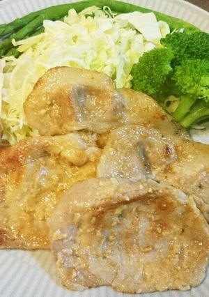 **発酵調味料・豚の味噌漬け焼き**-レシピのメイン写真