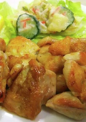 材料３つで簡単主役＊コンソメチキンソテー-レシピのメイン写真