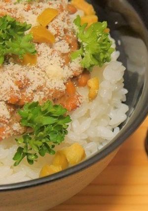 簡単!相乗効果で変わり種!納豆ごはん!-レシピのメイン写真