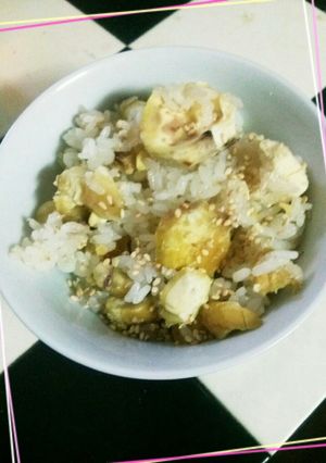 栗おこわにはこれ！必須アイテムこれ1本♪-レシピのメイン写真