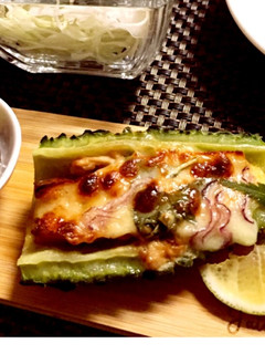 ゴーヤボートグラタン-レシピのメイン写真