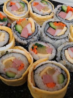 キンパ (韓国のり巻き) 韓国家庭料理-レシピのメイン写真