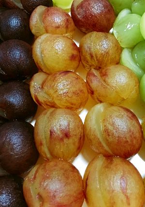 葡萄の湯むき-レシピのメイン写真