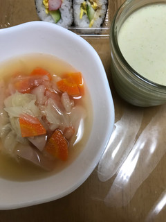 コンソメ野菜スープ♪-レシピのメイン写真