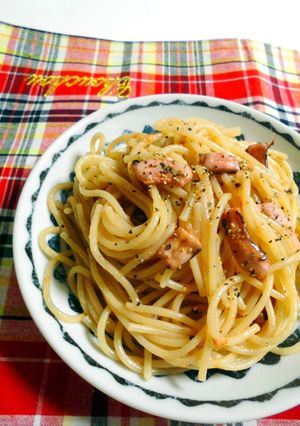 塩辛好きさんへ。。♡いかの塩辛パスタ-レシピのメイン写真