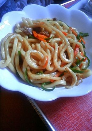 開発家の焼うどん-レシピのメイン写真