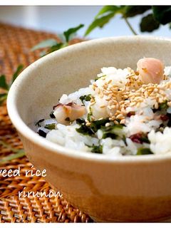 わかめご飯♡タコ入り!懐かしい給食♡-レシピのメイン写真