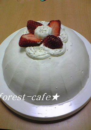 ズコット　クリスマスケーキ-レシピのメイン写真