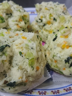 栄養満点 簡単大満足蒸しパン-レシピのメイン写真