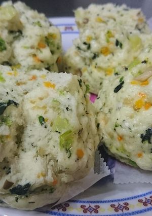 栄養満点 簡単大満足蒸しパン-レシピのメイン写真