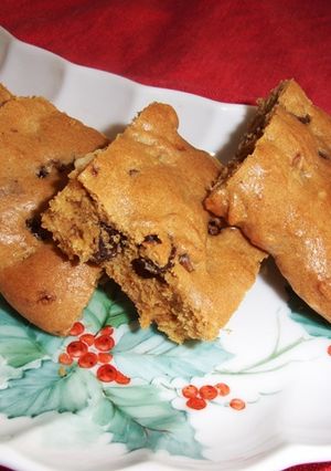 くるみ＆レーズンの黒糖クッキーケーキ♪-レシピのメイン写真