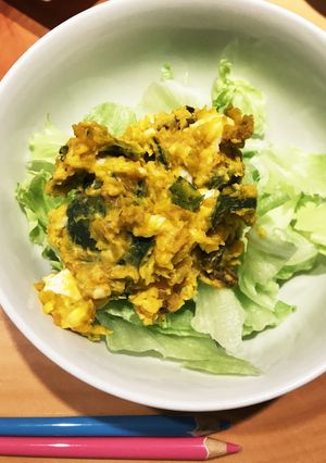 甘いかぼちゃサラダ☻-レシピのメイン写真