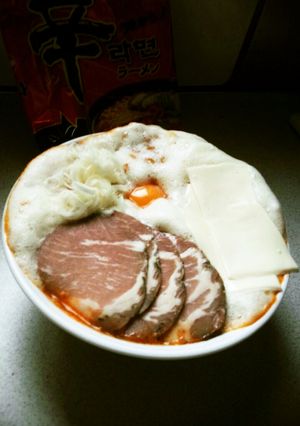 ふわふわ納豆ラーメン-レシピのメイン写真