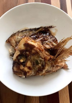 鯛のあら炊き-レシピのメイン写真