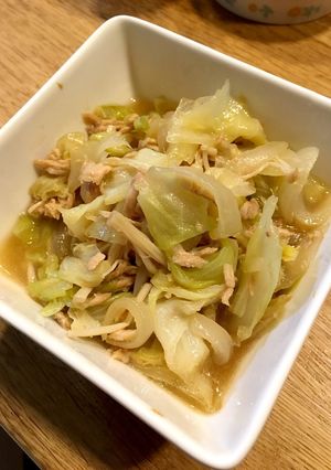 簡単！パッとできちゃうキャベツの煮物♪-レシピのメイン写真