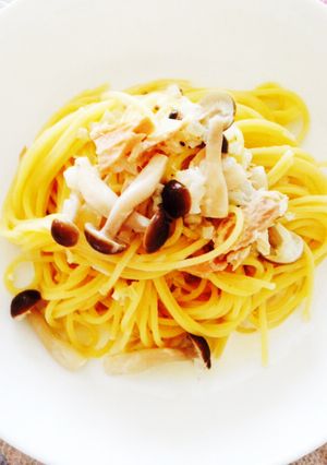ツナクリームパスタ-レシピのメイン写真