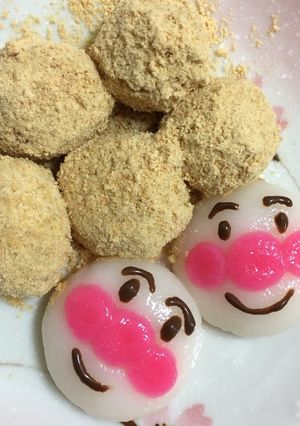 白玉団子(アンパンマン)-レシピのメイン写真