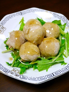 簡単!肉巻き☆肉餃子-レシピのメイン写真