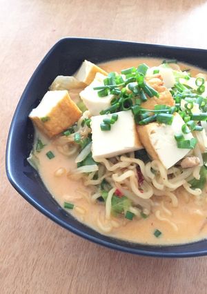 豆乳でまろやか辛い！辛ラーメン-レシピのメイン写真