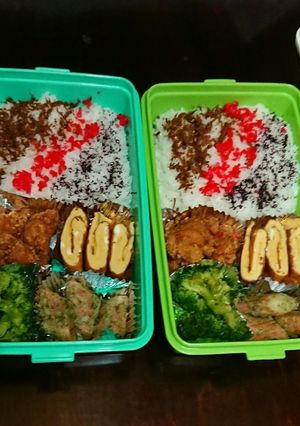 パパと、息子のお弁当-レシピのメイン写真