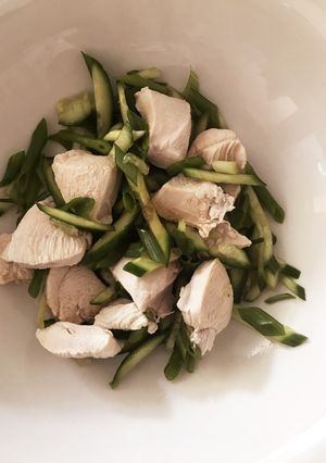 簡単 低糖質 鳥胸肉のバンバンジー風-レシピのメイン写真