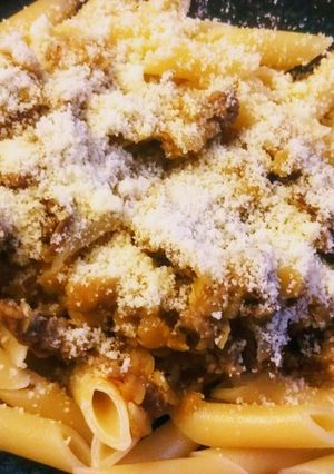 ラム肉とレンズ豆のラグーソース-レシピのメイン写真
