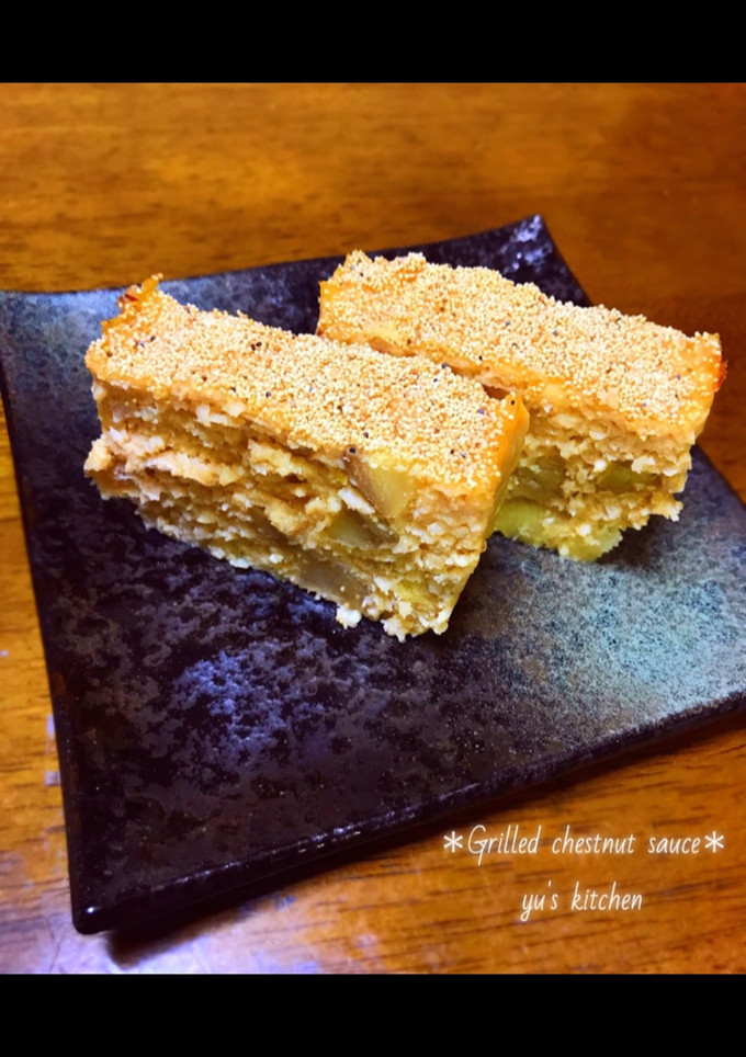 普段にも☆栗入り松風焼き-レシピのメイン写真