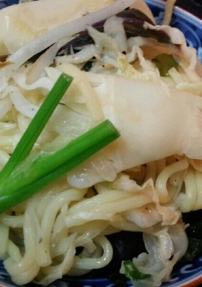 無油エビそば（血管ダイエット1166）-レシピのメイン写真